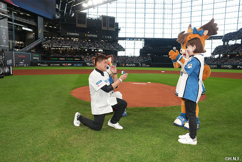 エスコン プロポーズ エスコンフィールド ファイターズ 日ハム 日本ハムファイターズ